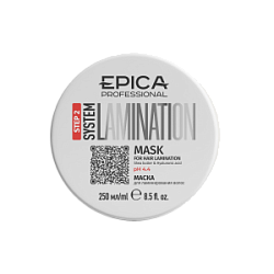 EPICA Lamination System Маска для ламинирования волос с гиалуроновой кислотой и маслом ши 250 мл купить недорого в интернет магазине Beauty Prof с доставкой по Хабаровску и регионам России