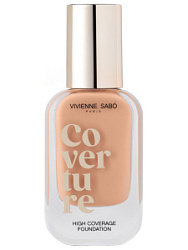 VIVIENNE SABO Tональный крем с плотным покрытием Coverture тон 02 светло-бежевый купить недорого в интернет магазине Beauty Prof с доставкой по Хабаровску и регионам России