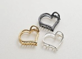 Краб маленький сердце металл Корея купить недорого в интернет магазине Beauty Prof с доставкой по Хабаровску и регионам России